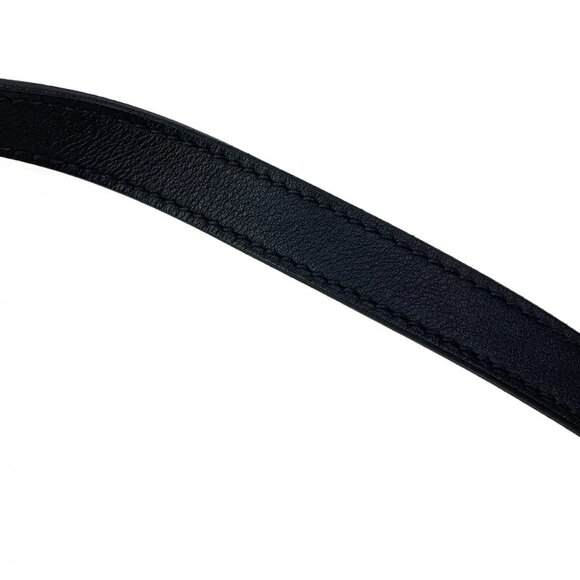 Auth HERMES Silky City PM - Black Multi Silk Veau Swift B Shoulder Bag - Picture 8 of 16